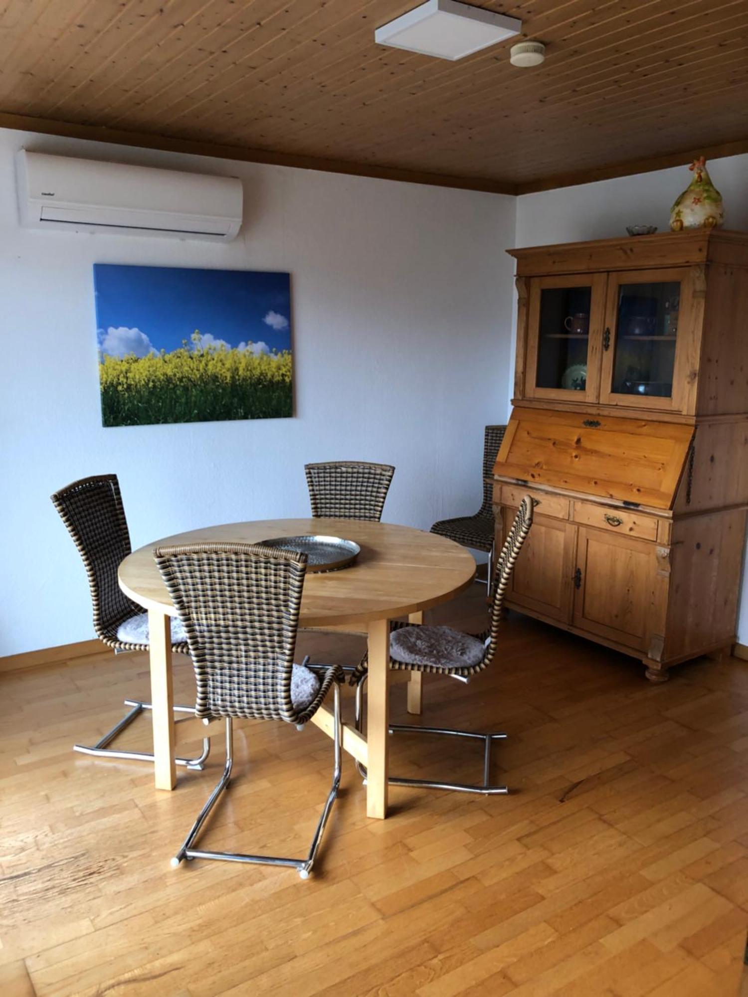 Idyllisch Wohnen Im Weserbergland - Bungalow Mit Phantastischer Aussicht Fuer 4 Personen Polle 外观 照片